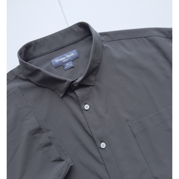 Mizzen+Main Other - Mizzen+Main Leeward Performance Classic Fit Short Sleeve Button Down Shirt 3XL